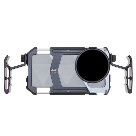 [JLWIN Smartphone Cage with Hand Grips] 1pc JLWIN Universal Smartphone Cage with Hand Grips, 67mm Thread Filter Adapter, Stabilizer Rig for iPhone & Samsung, Vlog Live Streaming, Filmmaking, Video Recording, Cold Shoe Tripod